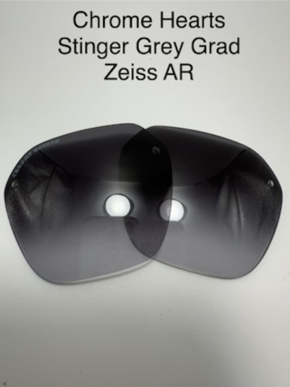 Factory Replacement Lenses for Chrome Hearts Stinger Sunglasses - Grey